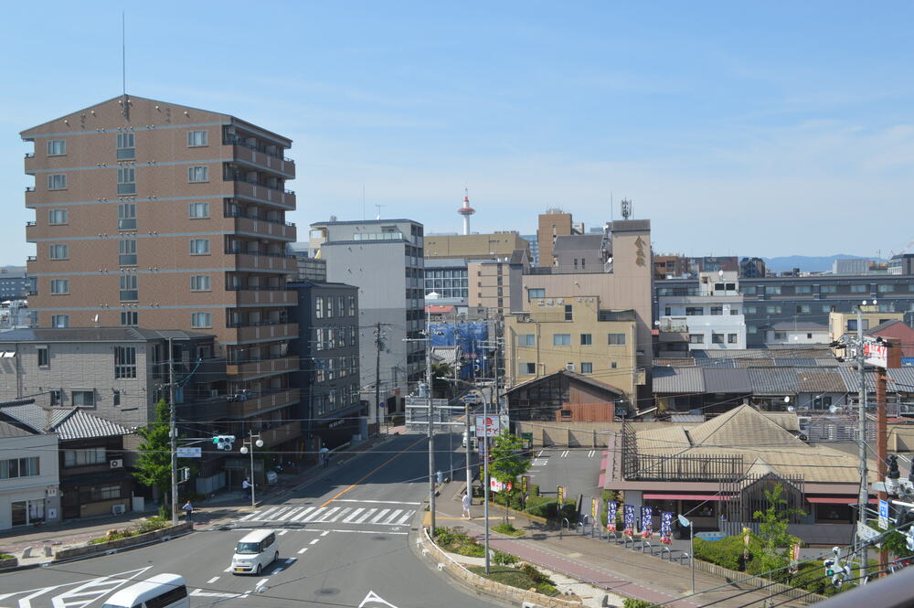 INCOPから京都タワーも見えます
